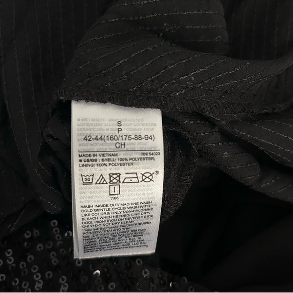 Banana Republic Black Sequin Dress | Size Small - Picture 6 of 6